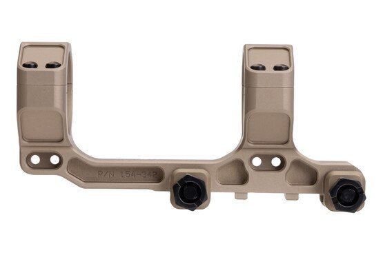 Anodized tan Condition 1 scope mount.